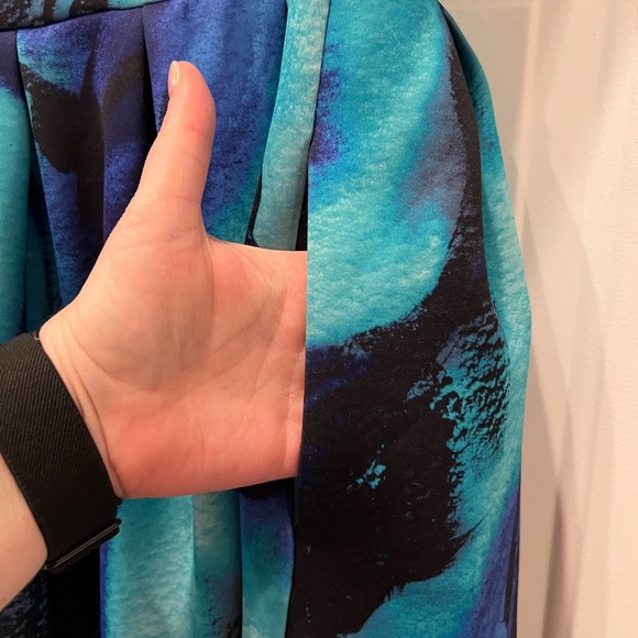 Apt 9 Vibrant Blue Dress with Pockets Size 16 - Picture 5 of 5